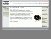 Tablet Screenshot of aiax.de